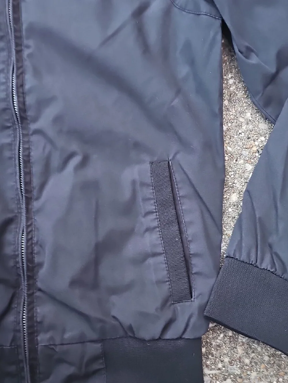 Members Only Black Bomber Jacket with Celcius Logo XS - Picture 4 of 7